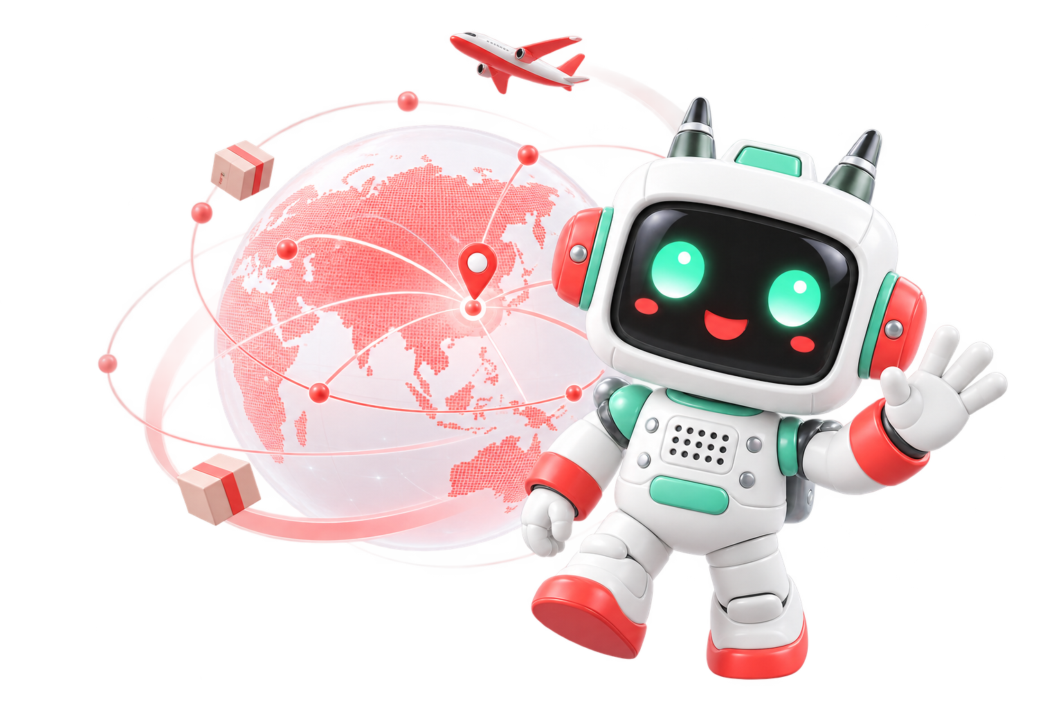 ToyDirect Robot Mascot